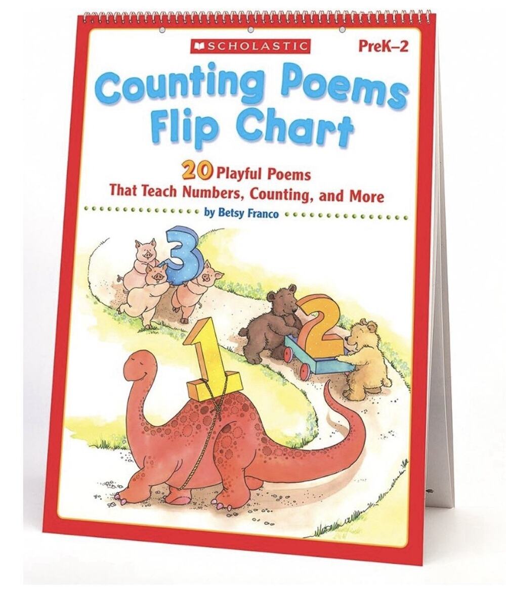 Counting Poems Flip Chart : 20 Playful Poems That Teach Numbers, Counting,...